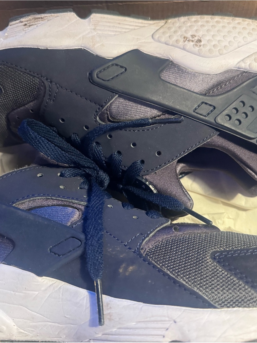 Nike Men's Navy Blue Athletic Sneakers